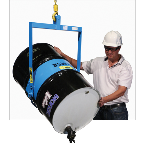 Drum Lifters - Manual Tilt, 55 US gal. (45 Imperial Gal.) Drum Size, 800 lbs./363 kg. Cap. Chandler Sales