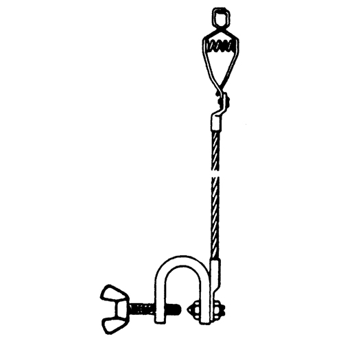 Assemblages l&eacute;gers de c&acirc;bles de masse et de mise &agrave; la terre - Pinces crocodile & petites pinces en c Chandler Sales