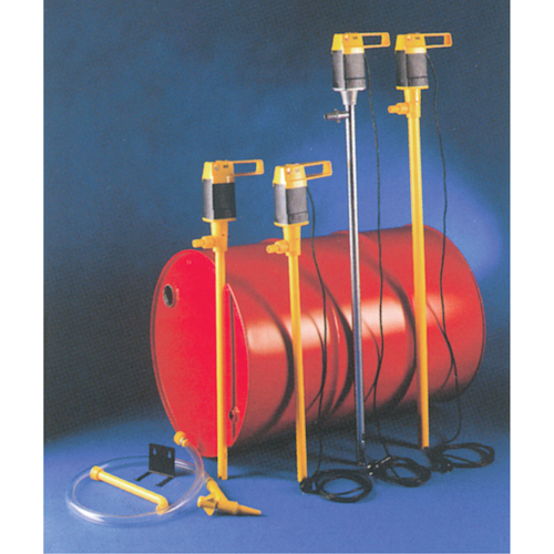 Pompes &agrave; tambour &eacute;lectriques, Polypropyl&egrave;ne, 12,5 gal./min Chandler Sales