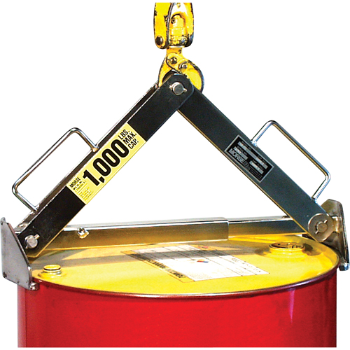 Leveur de baril, 30 - 85 gal. US (25 - 70 gal. imp.), Cap. 1000 lb/454 kg Chandler Sales
