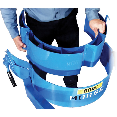 Manual Tilt Drum Lifter Kit, 55 US gal. (45 Imperial Gal.) Drum Size, 800 lbs./363 kg. Cap. Chandler Sales