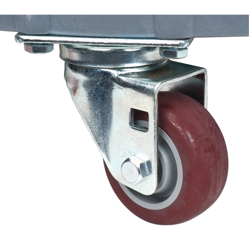 Socle roulant pour baril de confinement des fuites, 24,25" dia. X 7,625" h, Cap. de d&eacute;versement 1,5 gal. US Chandler Sales