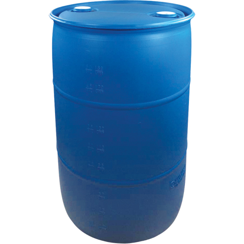 Polyethylene Drums, 30 US gal (25 imp. gal.), Closed Top, Blue Chandler Sales