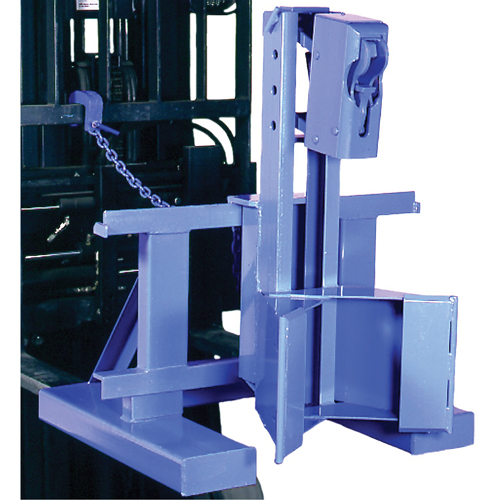 Manipulateur de barils MORSPEED 1500 pour chariot &eacute;l&eacute;vateur, Pour 55 gal. US (45 gal. imp.) Chandler Sales