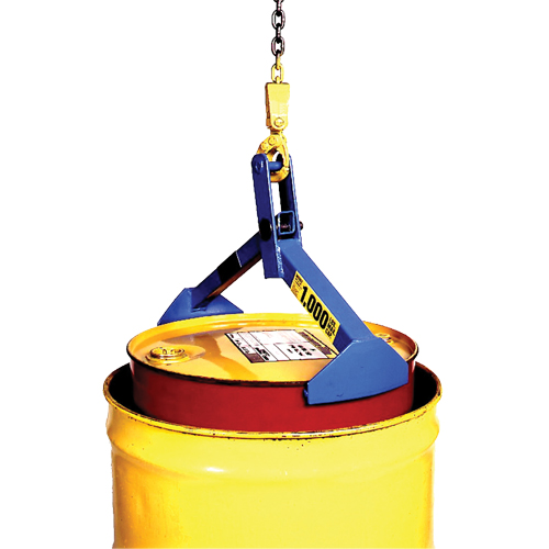 Drum & Overpack Lifter, 55 -85 US gal. (45 -70 Imperial Gal.), 1000 lbs./454 kg Cap. Chandler Sales