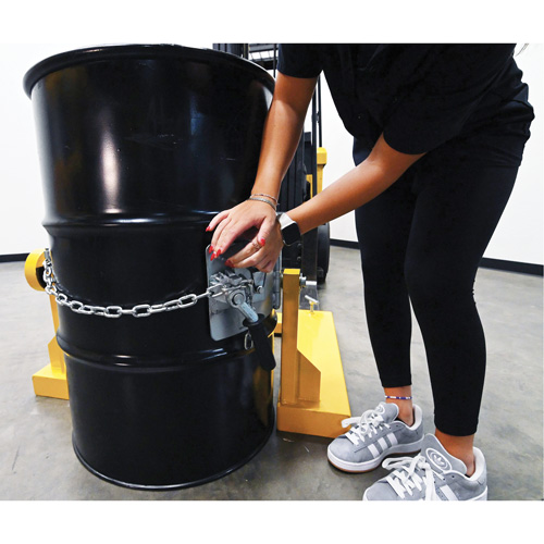 Fork Mounted Drum Carrier, For 55 US Gal. (45.8 Imperial Gal.) Chandler Sales