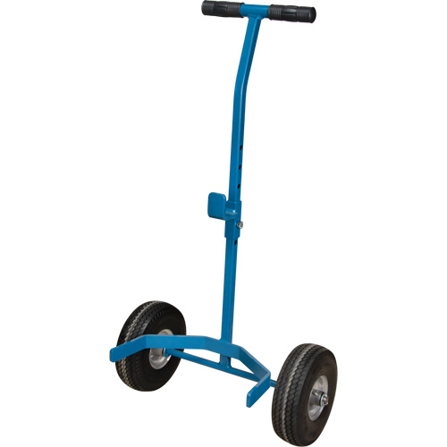 Cylinder Cart, Flat-Free Wheels, 15-1/2" W x 14-1/4" L Base, 600 lbs. Chandler Sales