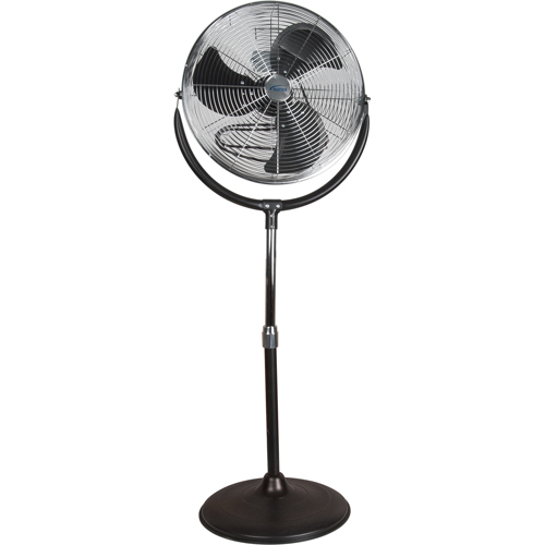 Ventilateur sur pi&eacute;destal haute vitesse, Commercial, 3 Vitesses, Diam&egrave;tre de 20" Chandler Sales