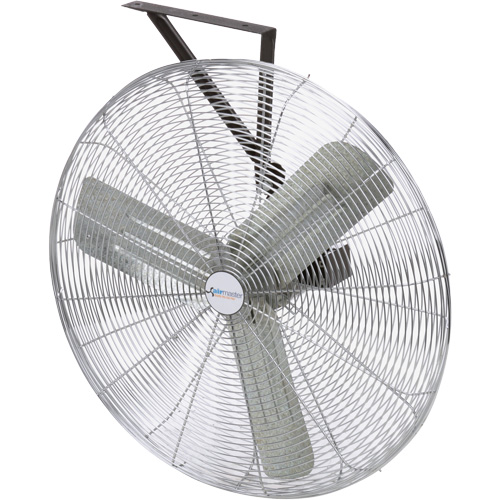 Non-Oscillating Wall Fan, Commercial, 3 Speed, 24" Diameter Chandler Sales