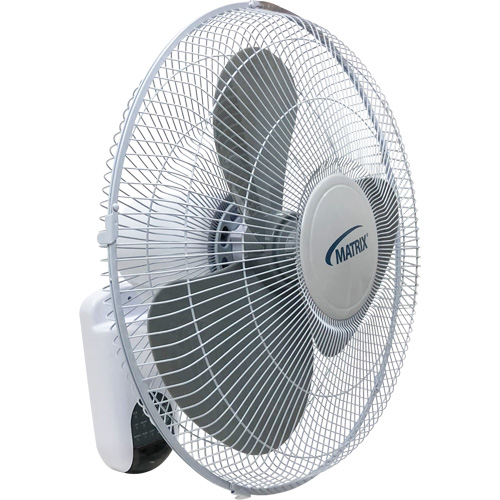 Ventilateur mural oscillant, Commercial, 3 vitesses, Diam&egrave;tre de 16" Chandler Sales