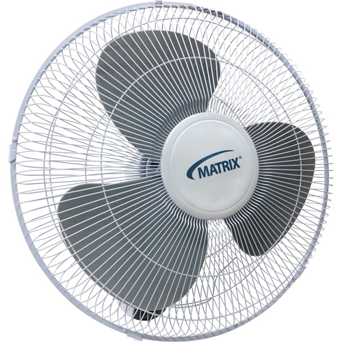 Ventilateur mural oscillant, Commercial, 3 vitesses, Diam&egrave;tre de 16" Chandler Sales