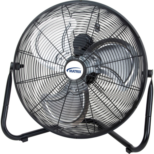High-Velocity Floor Fan, Commercial, 3 Speed, 16" Diameter Chandler Sales