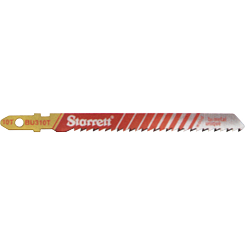 Unified Shank&reg; Jig Saw Blades, Bi-Metal, 4" L, 6 TPI Chandler Sales