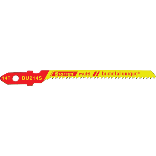 Lames pour scie sauteuse Unified Shank, Bim&eacute;tal, 2" lo, 14 dents par pouce Chandler Sales