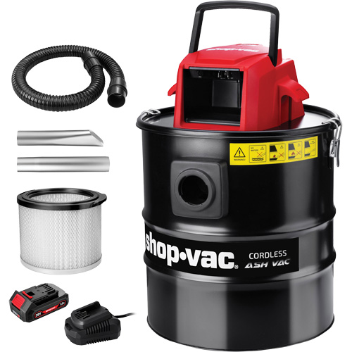 Aspirateur sans fil pour cendres, 20 V, Capacit&eacute; 5 gal. Chandler Sales