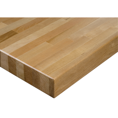 Dessus d'&eacute;tabli en bois dur stratifi&eacute;, 96" la x 48" p, Bordure Carr&eacute;e, &eacute;paisseur 1-3/4" Chandler Sales