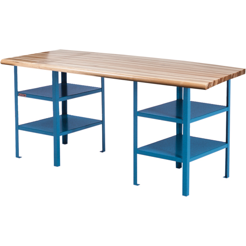 &eacute;tabli sur pi&eacute;destal extra robuste, Cap 2500 lb, 120" la x 30" p, 34" h Chandler Sales