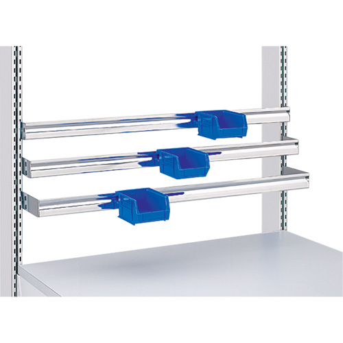 Modular Ergonomic Workstations - Light-Duty Parts Bin Rails Chandler Sales