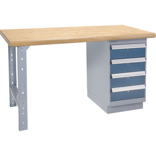 Heavy-Duty Workbench, 1500 lbs. Cap., 60" W x 36" D, 34" H Chandler Sales