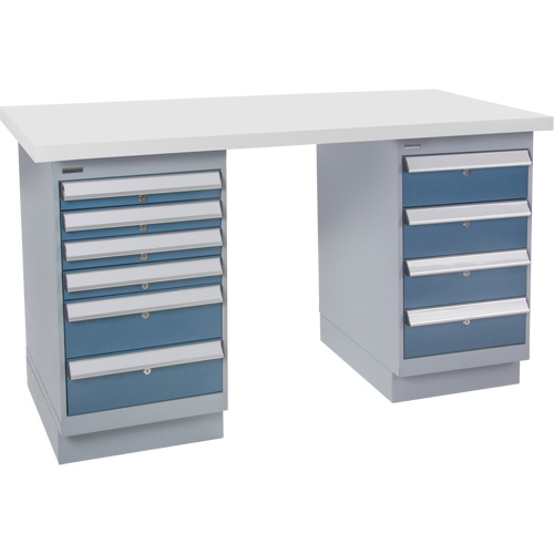 &eacute;tabli pr&eacute;conçu, 72" la x 30" p x 34" h, Capacit&eacute; 2500 lb Chandler Sales