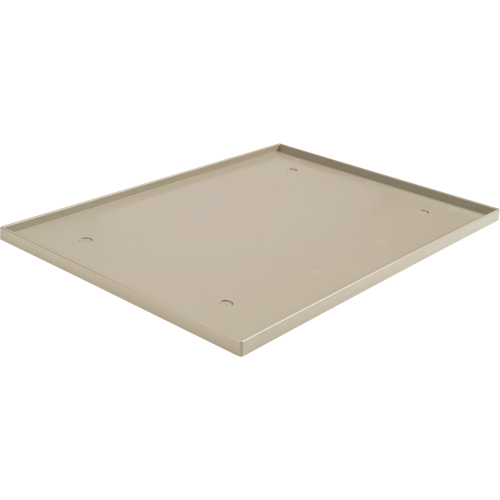 Locker Base Insert, Fits Locker Size 12" x 18", Beige, Plastic Chandler Sales