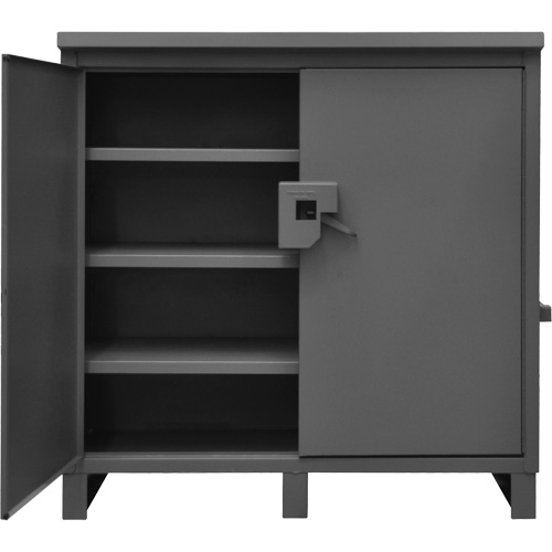 Armoire de chantier verrouillable, Gris Chandler Sales