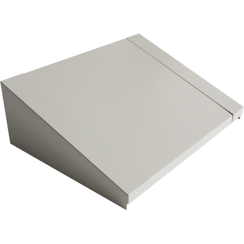 All-Welded Concorde - Heavy-Duty Lockers Sloping Top, 2 Bank, 18" D x 24" W x 6" H, Grey, Steel Chandler Sales