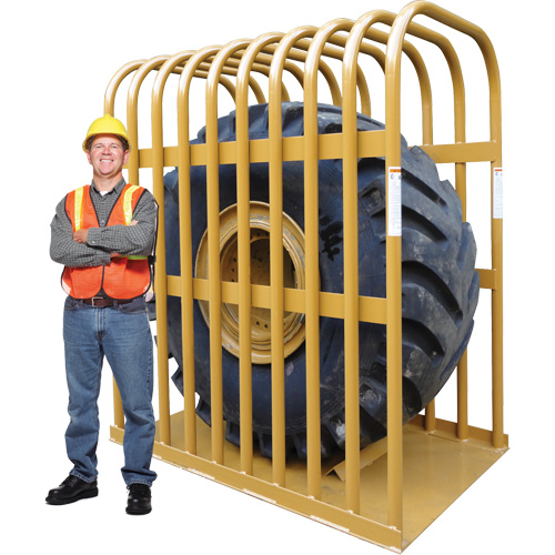 T111 10-Bar Earthmover Tire Inflation Cage Chandler Sales