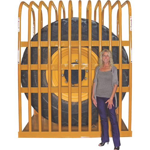 T112 12-Bar Earthmover Tire Inflation Cage Chandler Sales
