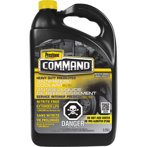 Command&reg; Heavy-Duty Nitrate-Free Extended Life 50/50 Antifreeze/Coolant, 3.78 L, Jug Chandler Sales