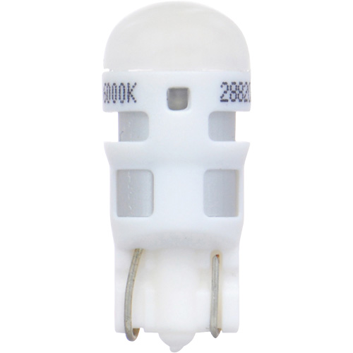 168 Mini-ampoule automobile Zevo, DEL, 0,7 W, Blanc Chandler Sales