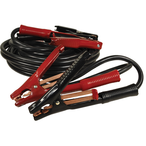 Heavy-Duty Booster Cables, 4 AWG, 500 Amps, 20' Cable Chandler Sales