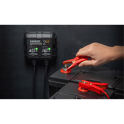 Genius&reg; 2X2 2-Bank, 4-Amp Battery Charger Chandler Sales
