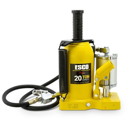 Cric-bouteille de s&eacute;rie Pro, 20 tonne(s), Air comprim&eacute;/hydraulique, 20" Hauteur &eacute;lev&eacute;e Chandler Sales
