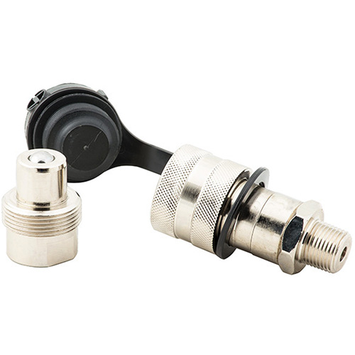 Jeu de raccords &agrave; d&eacute;bit &eacute;lev&eacute;, Acier, 3/8", NPTF femelle/NPTF m&acirc;le, 10 000 PSI Chandler Sales