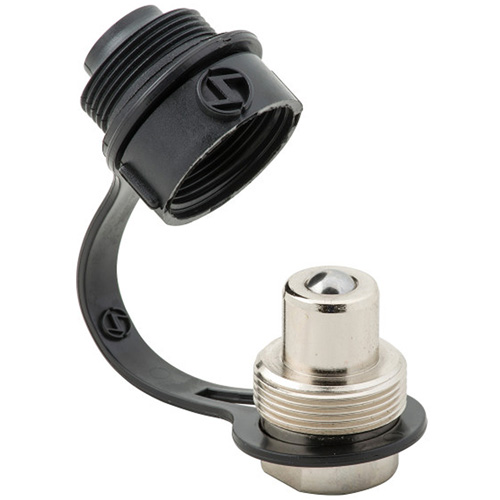 Coupler High Flow Male Side, Steel, 3/8", Male NPTF, 10000 PSI Chandler Sales