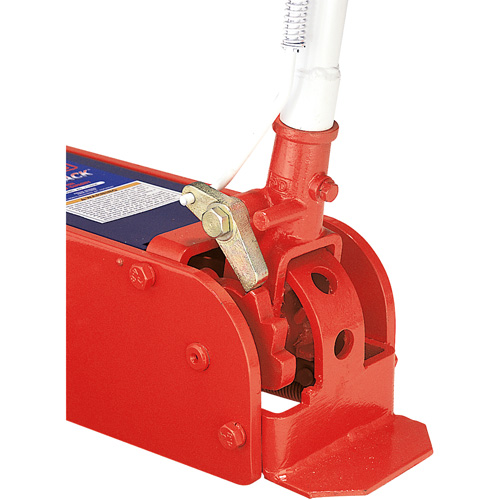 Cric de plancher, 10 tonne(s) Capacit&eacute;, 6-1/8" Abaiss&eacute;e, 27-1/4" &eacute;lev&eacute;e, Air comprim&eacute;/hydraulique Chandler Sales