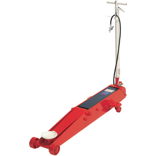 Cric de plancher, 5 tonne(s) Capacit&eacute;, 5-5/8" Abaiss&eacute;e, 27-1/4" &eacute;lev&eacute;e, Air comprim&eacute;/hydraulique Chandler Sales