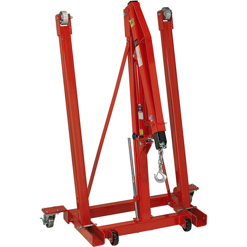 Folding Engine Crane, 2500 lbs. (1.25 tons) Capacity Chandler Sales