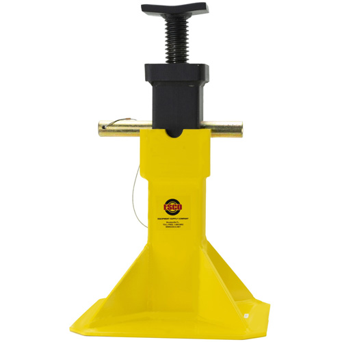Jack Stands with Adjustable Screw Top Saddle, Locking Pin, 15-1/2" - 20-1/2" H Chandler Sales