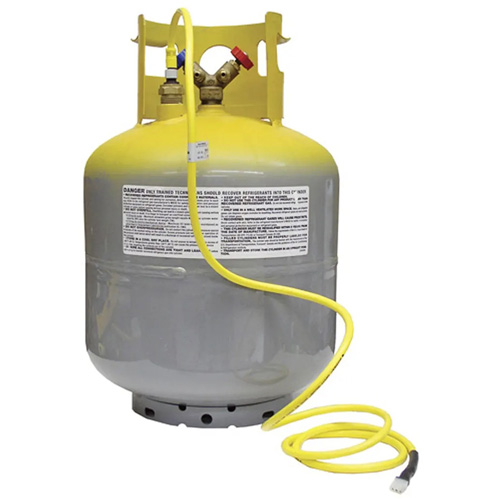 Aspirateur de r&eacute;frig&eacute;rant R134A et R1234YF avec collecteur Chandler Sales