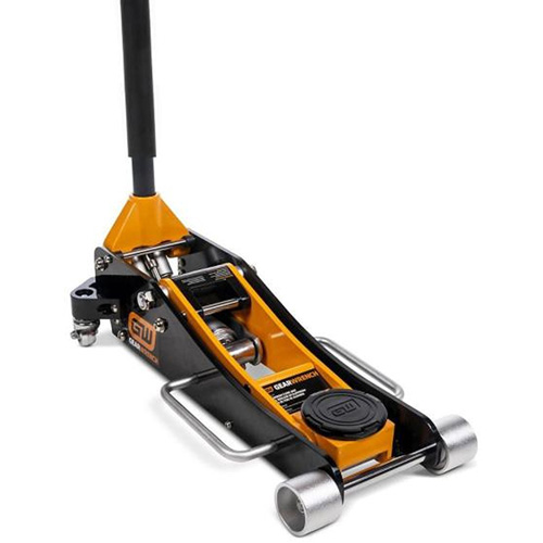 Aluminum Racing Jack, 2 Ton(s) Capacity, 3-1/4" Lowered, 18-1/2" Raised, Manual Hydraulic Chandler Sales