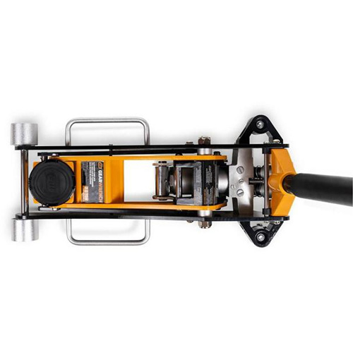 Aluminum Racing Jack, 2 Ton(s) Capacity, 3-1/4" Lowered, 18-1/2" Raised, Manual Hydraulic Chandler Sales