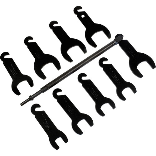 Jeu de 10 cl&eacute;s pneumatiques pour embrayage de ventilateur Chandler Sales