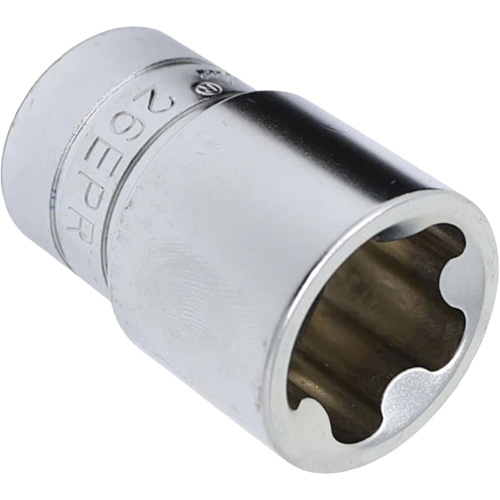 Jeu de douilles TORX EPR &agrave; 5 pans, 16 Morceaux, Prise de 1/4"/3/8"/1/2" Chandler Sales