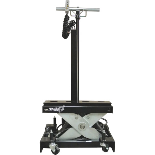 Floor Service Jack, 12 Ton(s) Capacity, 7-1/2" Lowered, 15-3/4" Raised, Air Hydraulic Chandler Sales