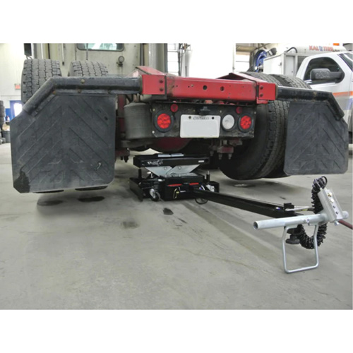 Floor Service Jack, 12 Ton(s) Capacity, 7-1/2" Lowered, 15-3/4" Raised, Air Hydraulic Chandler Sales