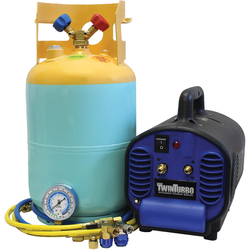 Mini Twin Refrigerant Recovery System For Contaminated R134A And R1234Yf Chandler Sales
