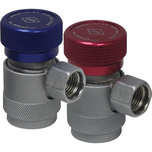 R134a High Side Manual Quick Coupler with Safety Lock Chandler Sales