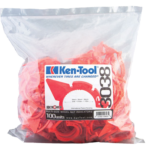 HexChex Multi-Size Loose Wheel Nut Indicator Chandler Sales